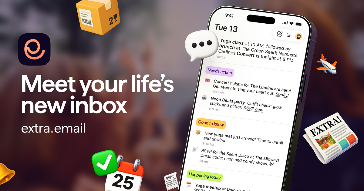 Extra - Your life's inbox
